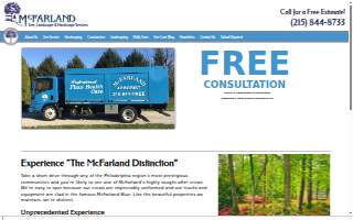 McFarland Landscape Services Inc website