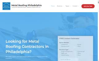 Metal Roofing Philadelphia website