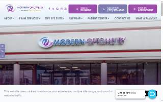 Modern Optometry website