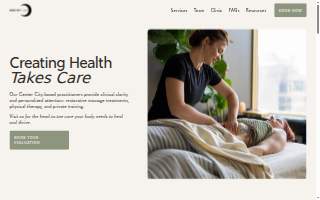 Moon Rehab and Wellness: Physical Therapy, Fitness and Massage website