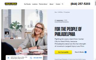 Morgan & Morgan of Philadelphia website