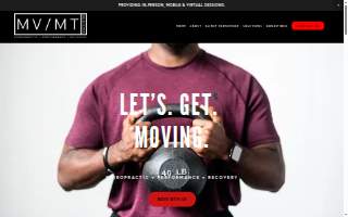 Movement Medicine Chiropractic Performance & Recovery website