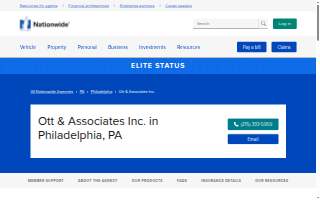 Nationwide Insurance: Ott & Associates Inc. website