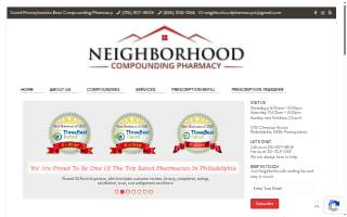 Neighborhood Pharmacy - Compounding Pharmacy website