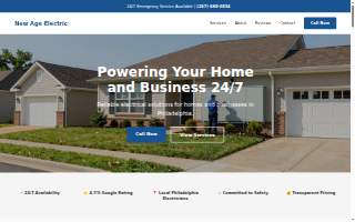 New Age Electric Service LLC website