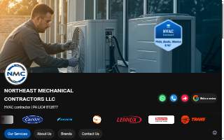 Northeast Mechanical Contractors LLC website