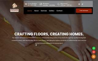 Pando Floors INC website