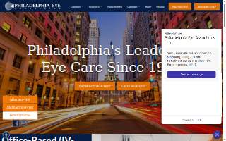 Philadelphia Eye Associates website