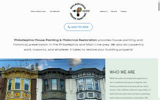 Philadelphia House Painting & Historical Restoration website