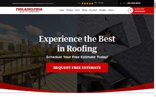 Philadelphia Quality Roofing website
