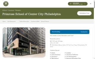 Primrose School of Center City Philadelphia website