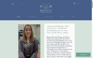 Restore Physical Therapy and Pelvic Health, LLC website