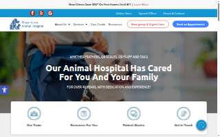 Rhawnhurst Animal Hospital website