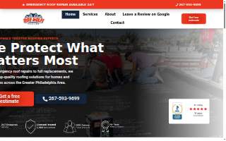 Rob Nolfi Roofing website