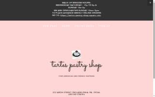 Tartes website