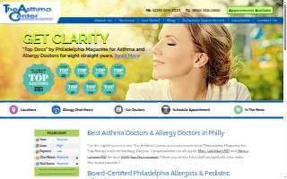 The Asthma Center of Philadelphia website