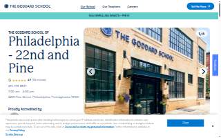 The Goddard School of Philadelphia - 22nd and Pine website