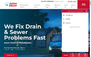 Zoom Drain of Philadelphia website