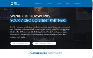 CDI Filmworks website
