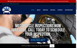 Clarks Auto Repair website
