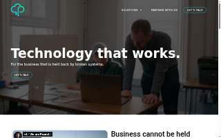 Peznet Solutions website