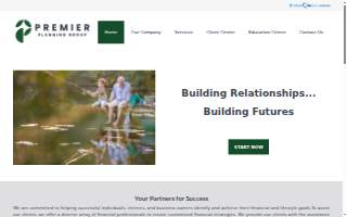 Premier Planning Group website