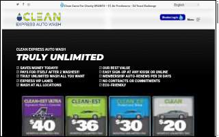 Clean Express Auto Wash of Pittsburgh website