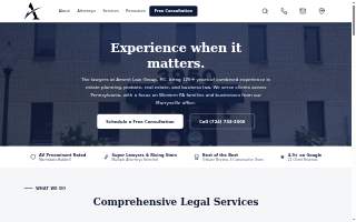 Ament Law Group, P.C. - Attorneys of Plum website