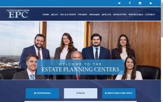 The Estate Planning Centers at Coulter & May, PC of Plum website