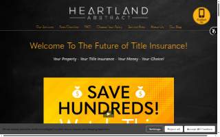 Heartland Abstract Inc website