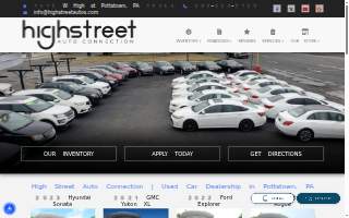 High Street Auto Connection website