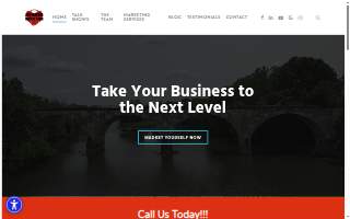 Red Bearded Marketing website