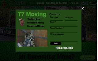 T7 Moving and Transportation Ltd. website