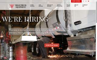 Triad Truck Equipment Inc website