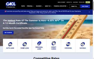 CACL Federal Credit Union - Pottsville Branch website