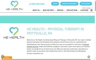 H2 Health website