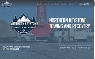 Northern Keystone Towing and Recovery website