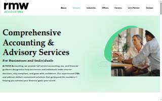 RMW Accounting | Lettich & Zipay website