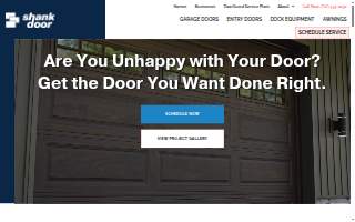 Shank Door website