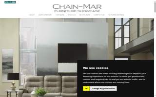 Chain-Mar Furniture Showcase website