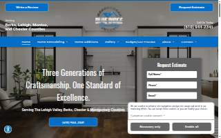 Blue Ridge Remodeling website