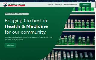 Community Pharmacy website