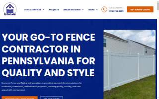 Economic Fence and Railing website