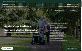 Health One Podiatry: Patricia Mcilrath, DPM website