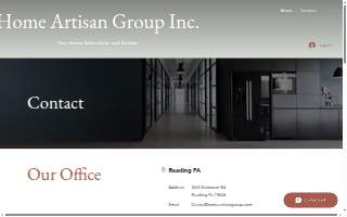 Home Artisan Group website