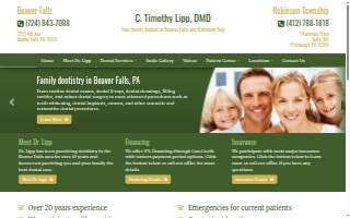 Lipp Dentistry website