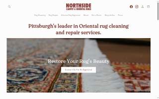 Northside Carpet & Oriental Rugs website