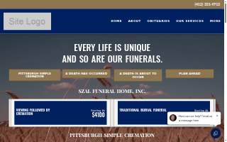 Szal Funeral Home, Inc. website