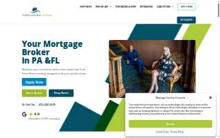 Three Rivers Lending of Robinson website