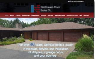 Northeast Door Sales Co. website